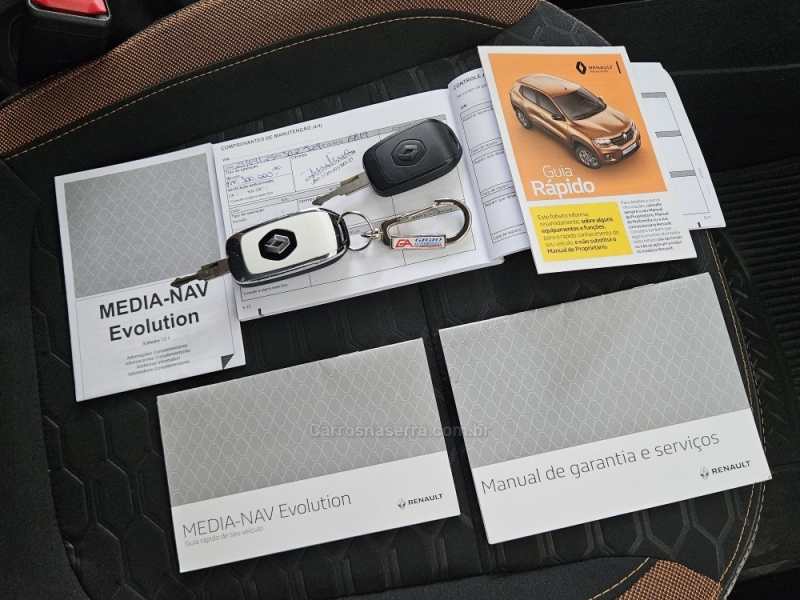 RENAULT - KWID - 2019/2020 - Branca - R$ 45.000,00