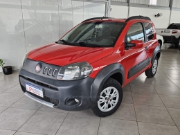 FIAT - UNO - 2011/2012 - Vermelha - R$ 27.000,00